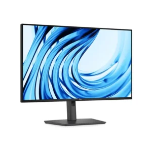 Accueil 240 Moniteur professionnel Dell Pro P2726H sur son socle noir.