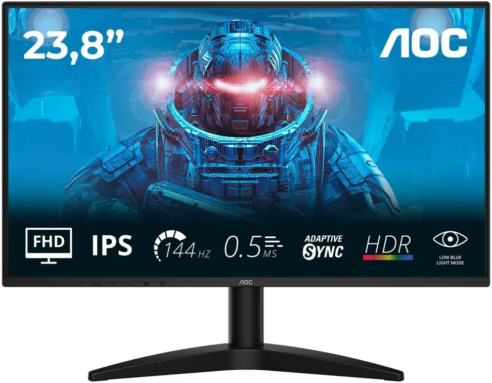 Écran AOC Maroc AOC 24B36X Maroc Écran 24 pouces Full HD Maroc 6973985232848 Maroc Écran 24 AOC Maroc Écran de jeu Maroc, L’AOC 24B36X est un moniteur de jeu haute performance de 24 pouces conçu pour offrir des images ultra-fluides et une précision des couleurs éclatante aux joueurs compétitifs et aux passionnés de multimédia