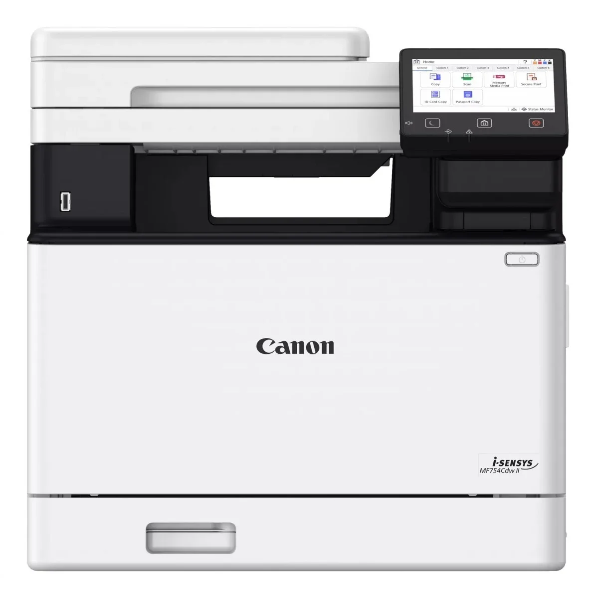 Canon i-SENSYS MF754Cdw II Imprimante multifonction laser couleur A4 Wi-Fi USB (7185C010AA) 24 7185C010AA Maroc Canon Maroc Canon i-SENSYS MF754Cdw II Maroc Imprimante multifonction laser Maroc Imprimante laser couleur Maroc, Dans un environnement de bureau où chaque minute compte, l’imprimante multifonction Canon i-SENSYS MF754Cdw II s’impose comme un véritable centre de gestion documentaire. Ce produit 4-en-1 réunit impression, copie, numerisation et fax couleur au format A4