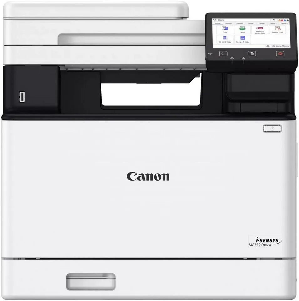 Canon i-SENSYS MF752Cdw II Imprimante multifonction laser couleur A4 Wi-Fi USB (7185C013AA) 24 7185C013AA Maroc Canon Maroc Canon i-SENSYS MF752Cdw II Maroc Imprimante multifonction laser Maroc Imprimante laser couleur Maroc, Pensée pour les équipes qui gèrent chaque jour un volume important de documents, l’imprimante multifonction laser couleur Canon i-SENSYS MF752Cdw II combine impression, copie et numérisation dans un format A4 compact