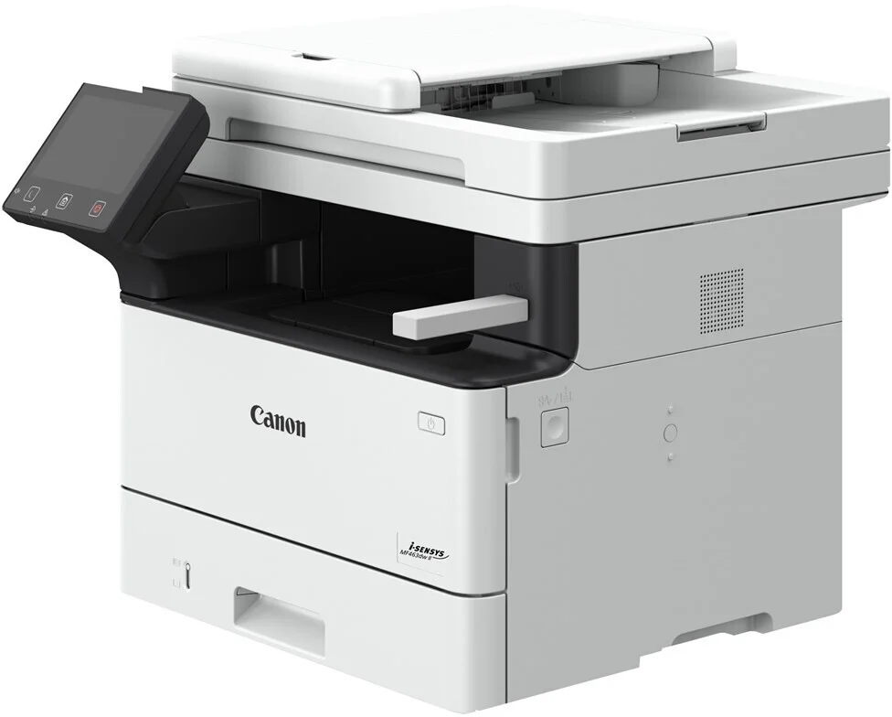 Canon i-SENSYS MF463dw II Imprimante multifonction laser monochrome A4 WiFi (7188C008AA) 25 7188C008AA Maroc Canon Maroc Canon i-SENSYS MF463dw II Maroc Imprimante multifonction laser Maroc Imprimante laser Noir et blanc Maroc, La Canon i-SENSYS MF463dw II atteint une vitesse d'impression de 40 pages par minute en mode noir et blanc et démarre la première impression en seulement 5 secondes. Sa résolution d'impression de 1 200 x 1 200 dpi garantit des textes et des graphiques d'une netteté parfaite