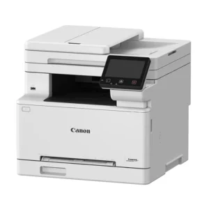 Accueil 240 Imprimante multifonction professionnelle Canon i-SENSYS MF664Cdw sur un bureau